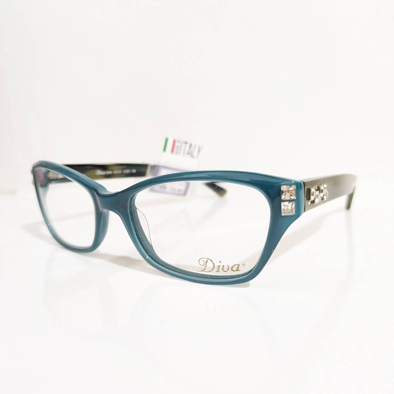 【Dlua】スクエアセルフレーム グリーン