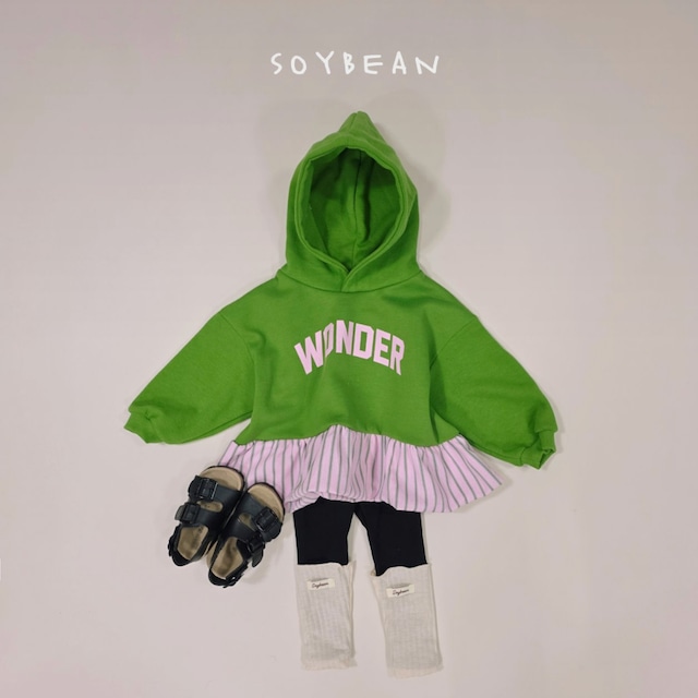 《送料無料》予約:ワンダーパンプキンフーディ【soybean】