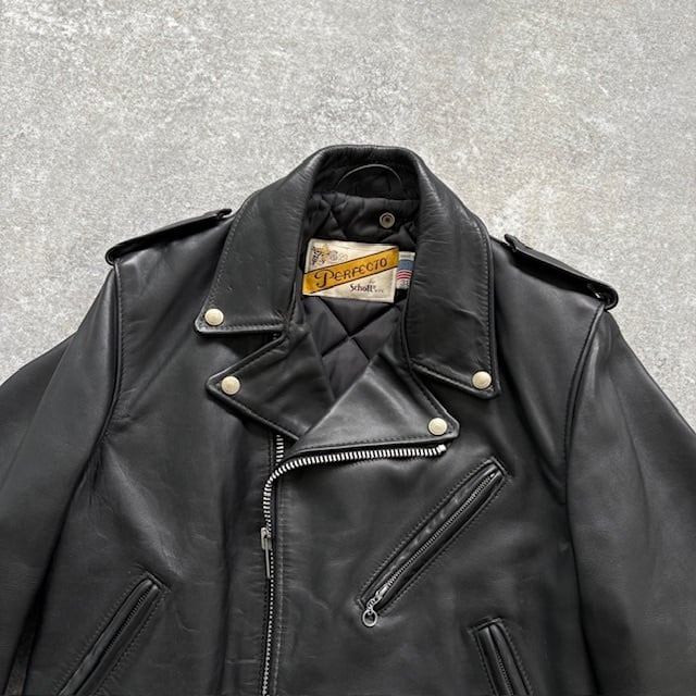 schott】618 ショット ダブルライダースジャケット レザージャケット