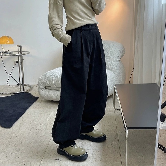 narrow hem pants　10630