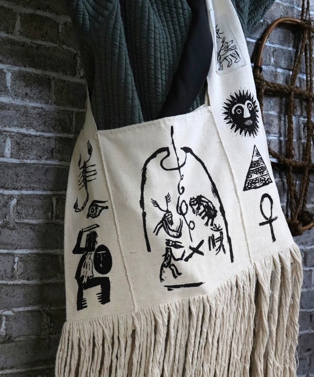 Sasquatchfabrix.  /"SANGAKU" Folk Art Bag (TypeA)