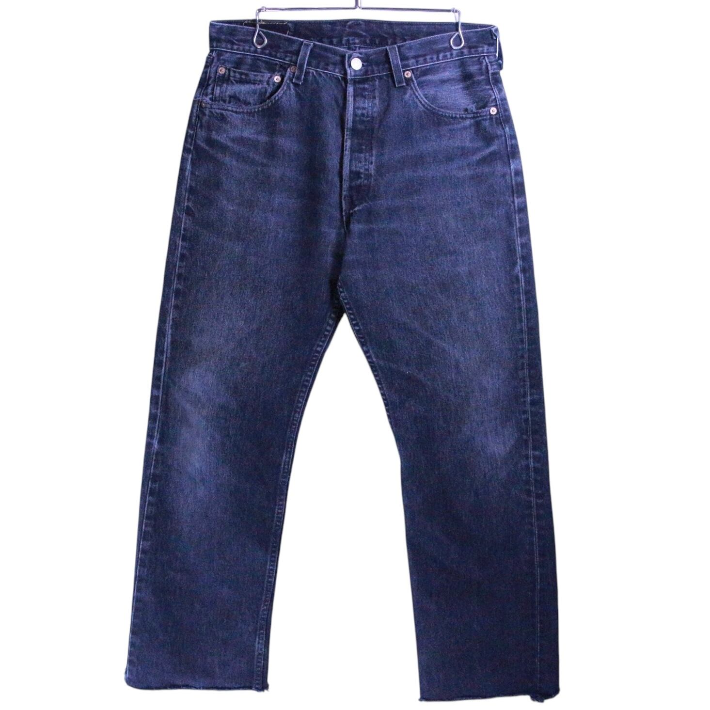 90s Levi's 505 Black Denim Pants 90年代 リーバイス 505 後染め
