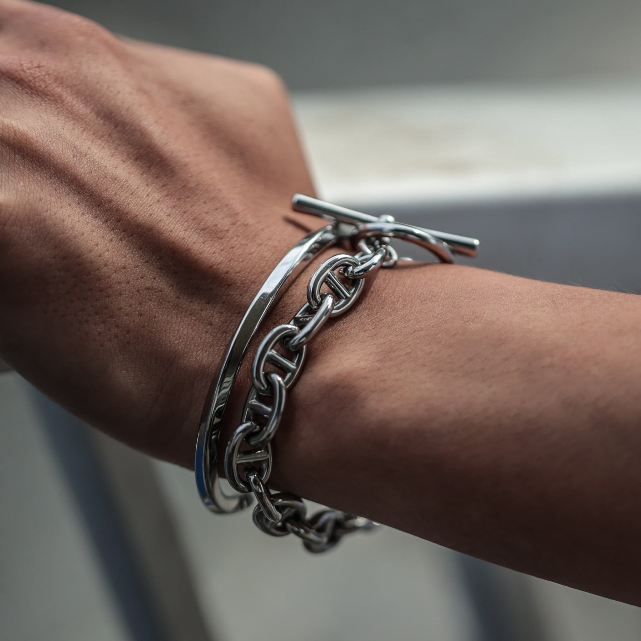 316L twist bangle #B40 | loseford 316L twist bangle #B40 | loseford