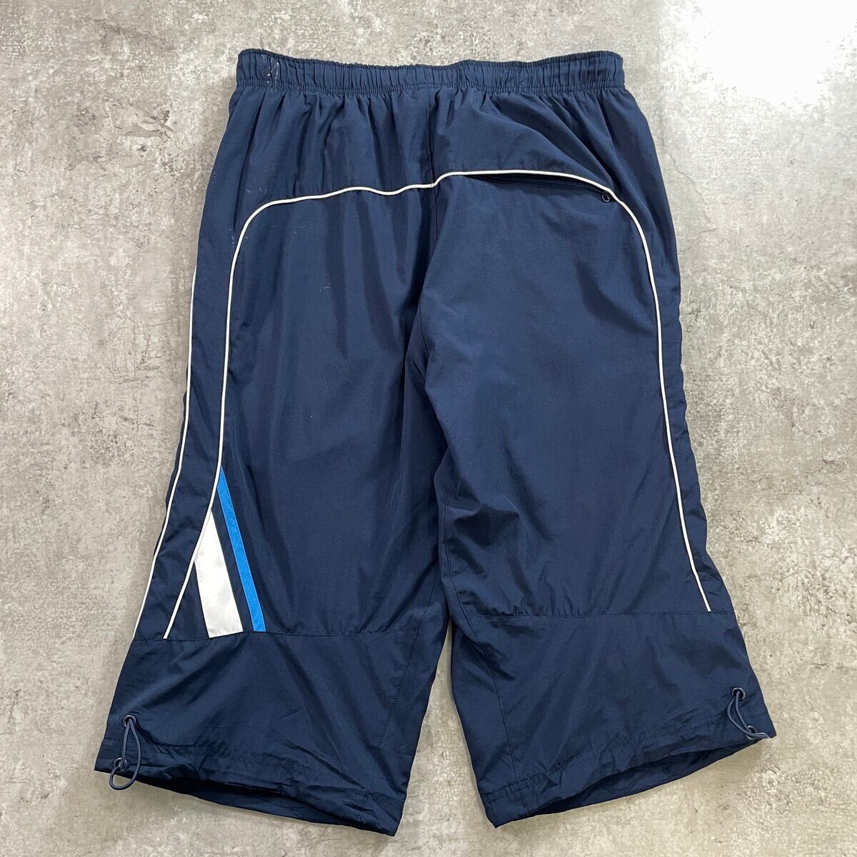 00年代 NIKE ナイキ 七分丈 クロップド ポリエステル トラックパンツ