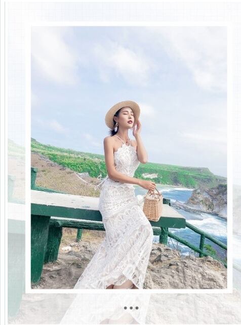 結婚式 サマードレス サン ドレス サマー ドレス リゾート ワンピース