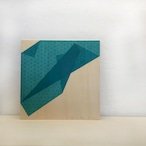 今井恵 "oru-kami" 2017 IMAI Kei / silkscreen on wood thumbnail 2