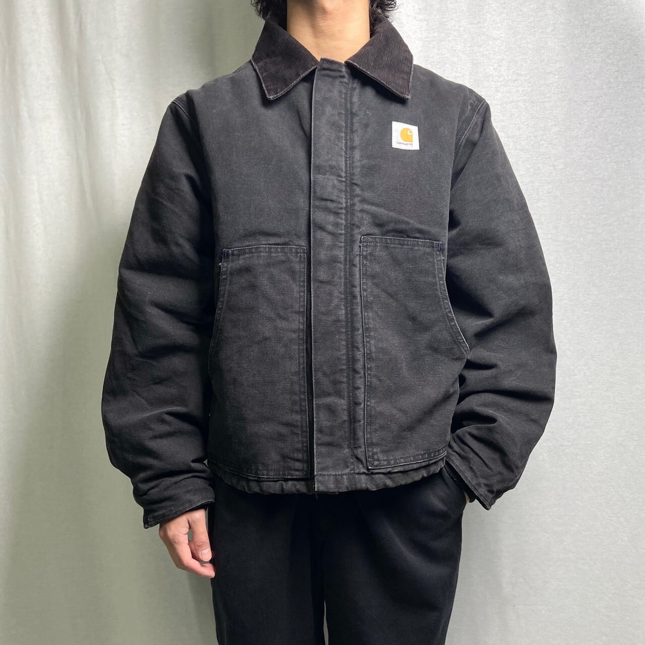 90年代 Carhartt カーハート ダック地 トラディショナルジャケット 