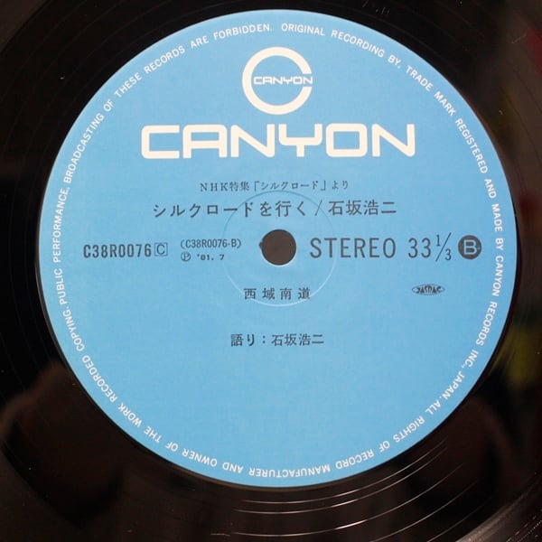 石坂浩二 / シルクロードを行く [C38R0076〜77] - 画像5