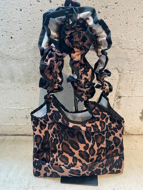 HELOYSE  shoulder on love leopard bag