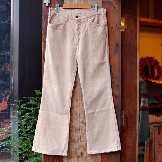 1970s Levi's 646 - 1523 Corduroy Pants Big E / フレアパンツ ...