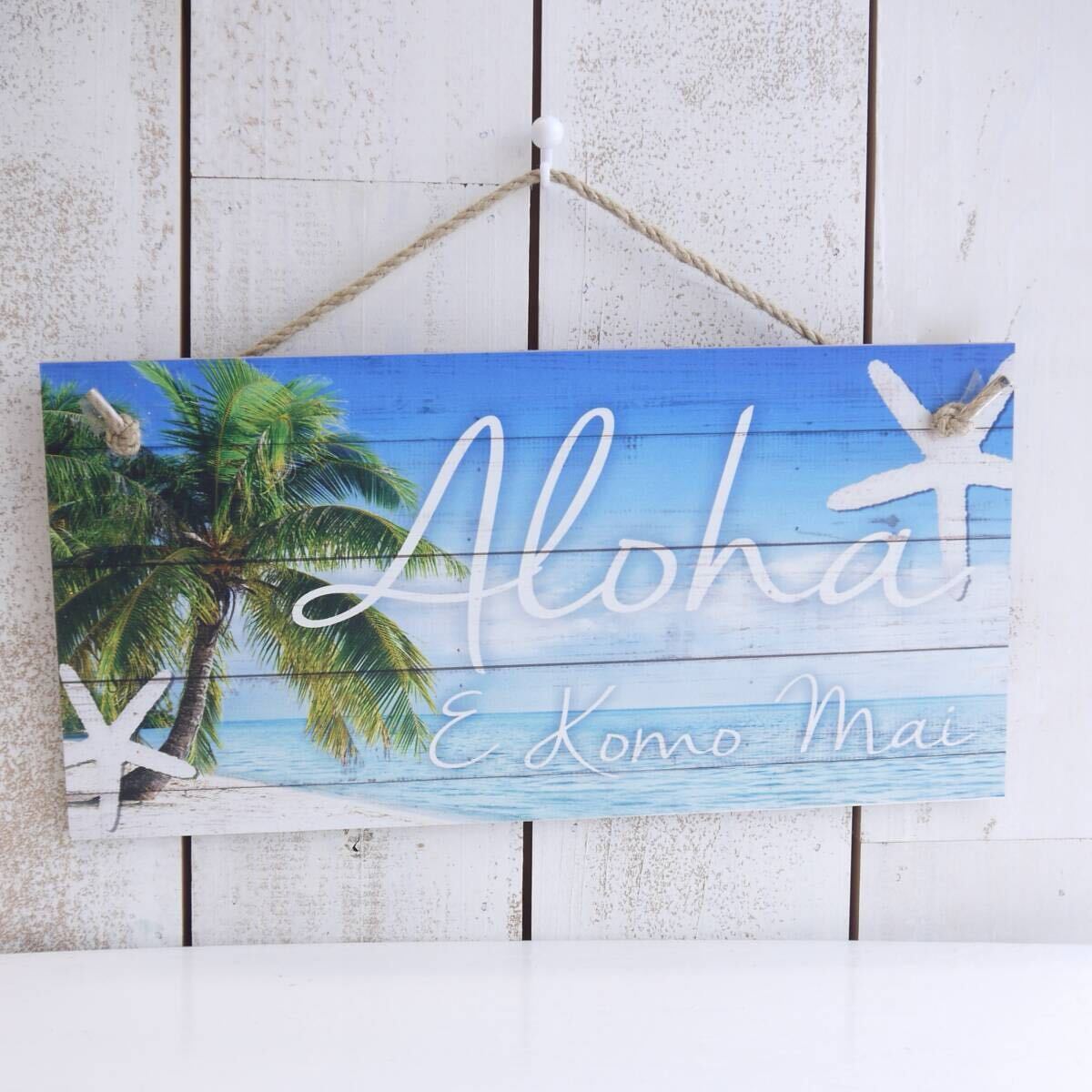 HALE'IWA NORTH SHORE サインボード 大 2枚セット ☆ハワイ直輸入☆木製看板／North shore HALEIWA 看板／ノースショア