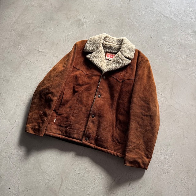 -Levi’s - 70’s Sherpa Suede Jacket