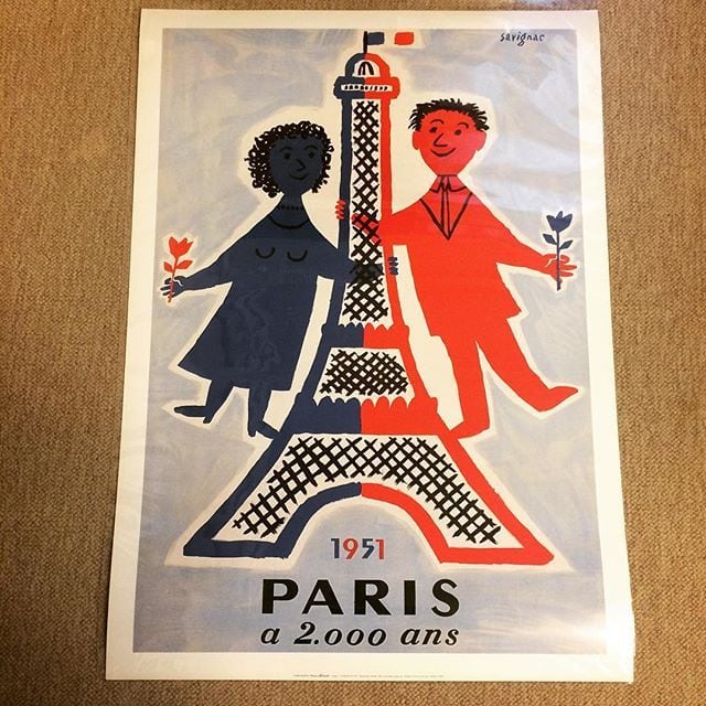 ポスター「レイモン・サヴィニャック Raymond Savignac