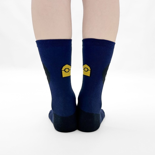 【Seiji Matsumoto】松本セイジ SOCKS PEEKING ANDY  NAVY ソックス