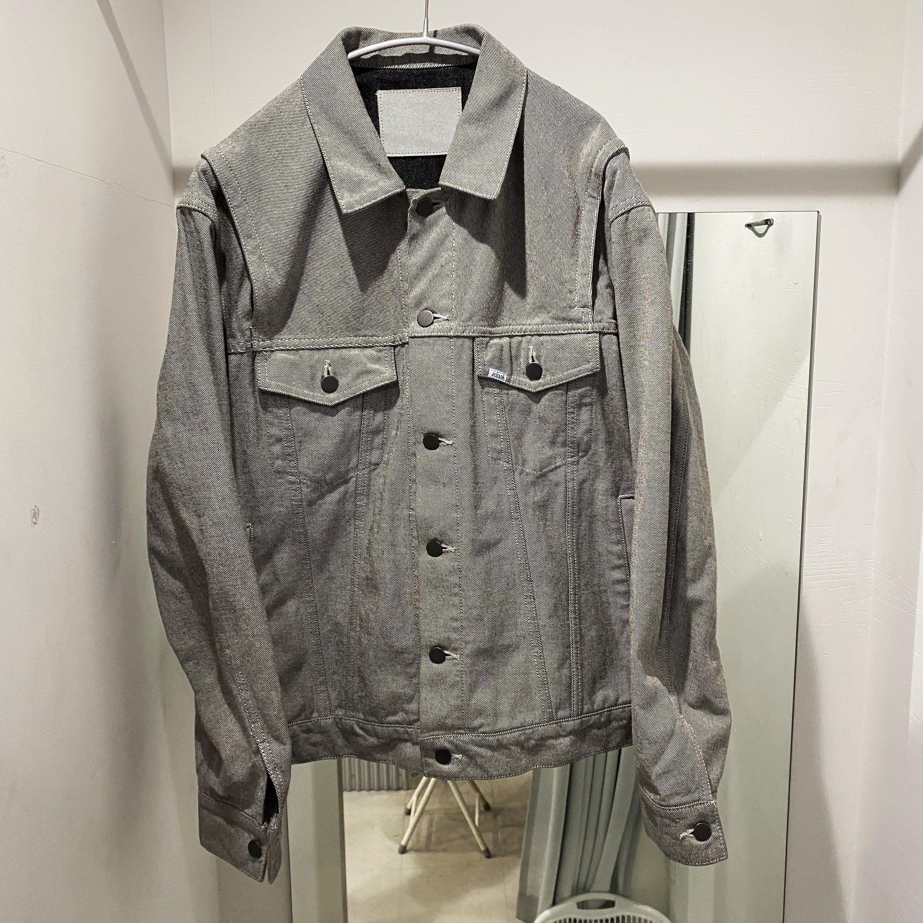 kudos クードス 19AW ZIP-OPEN SLIT DENIM JACKET デニムジャケット  