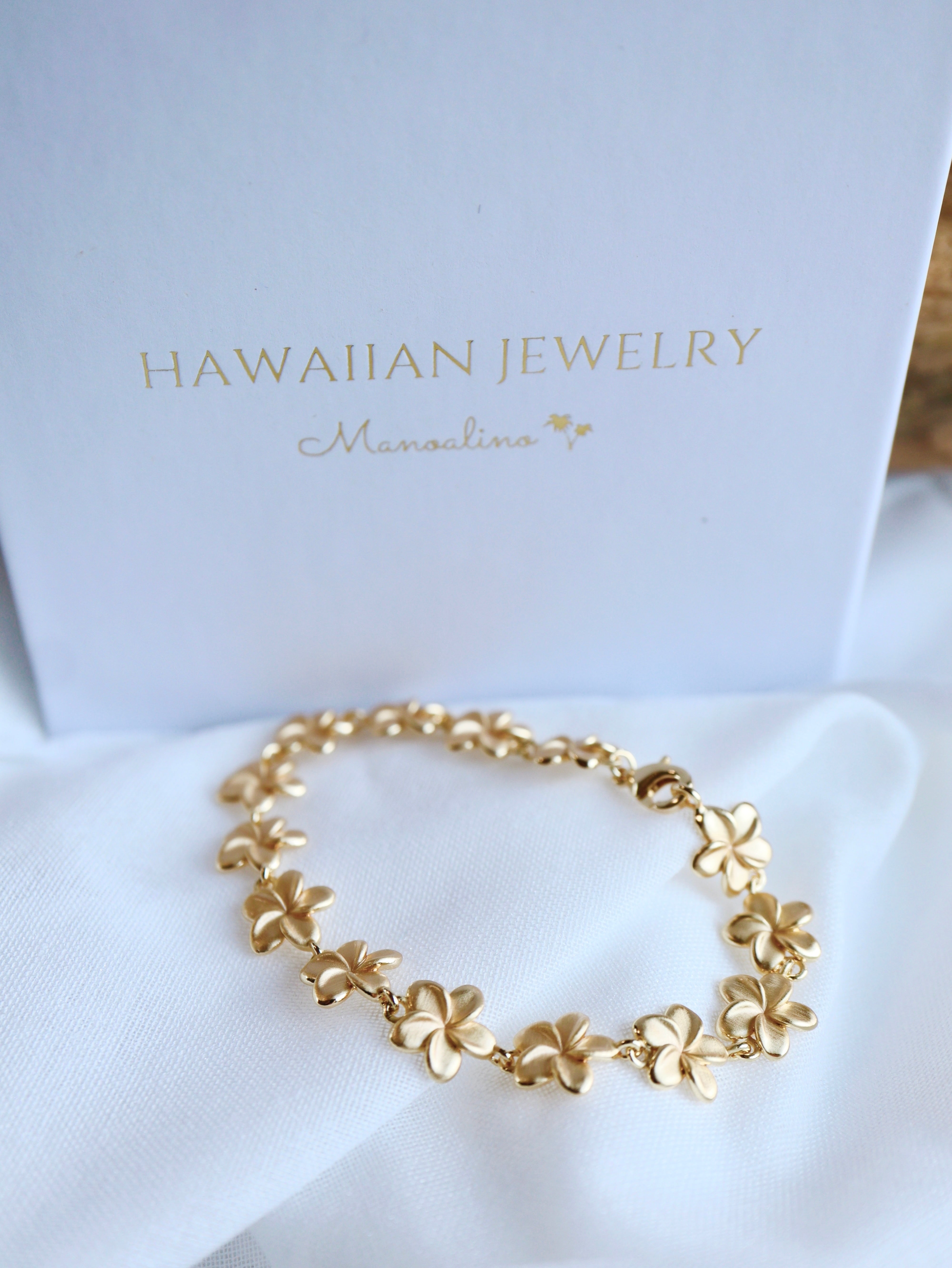 Plumeria bracelet Hawaiianjewelry(ハワイアンジュエリープルメリア