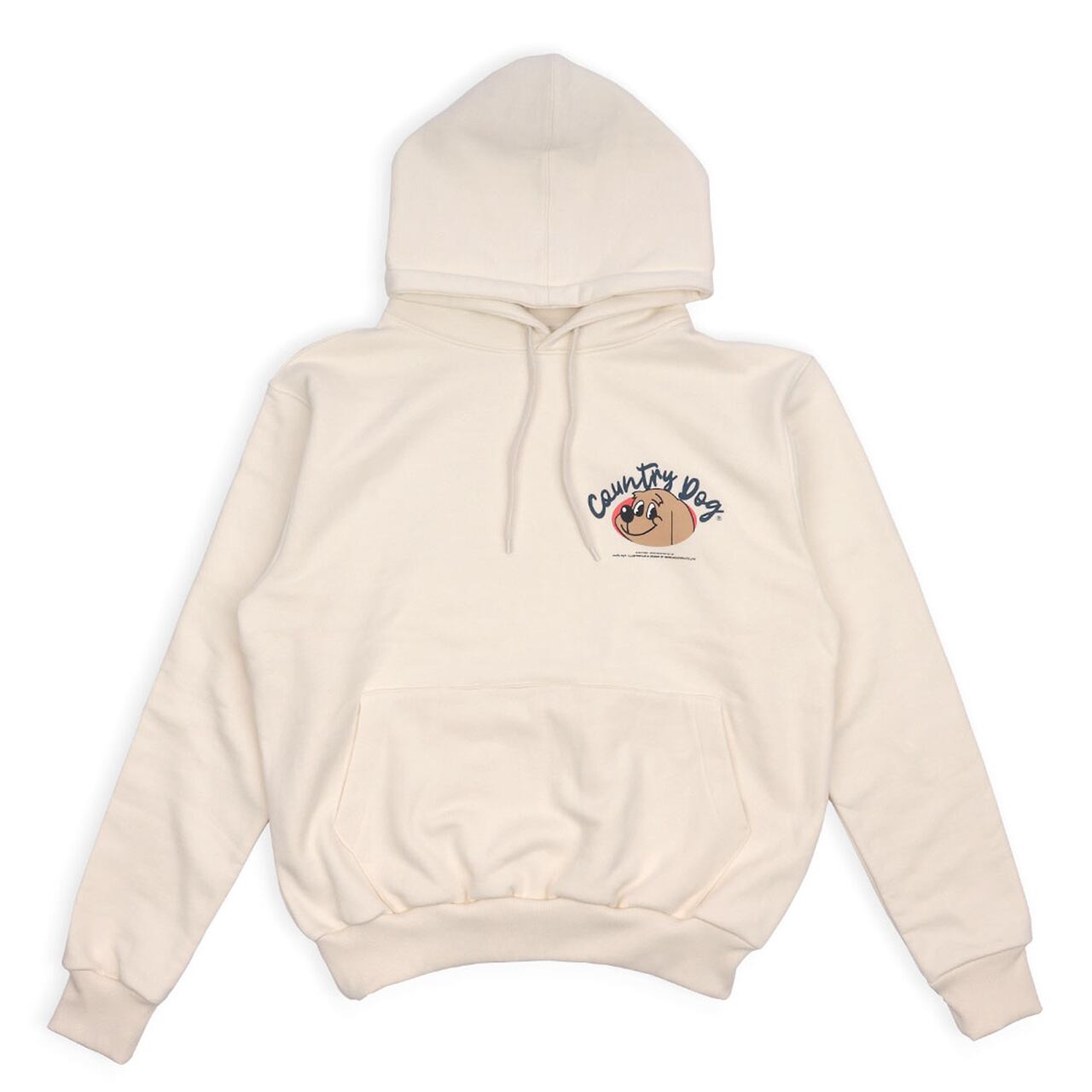 Country Dog Hoodie Relaxed Fit(Cream) / monchouchou