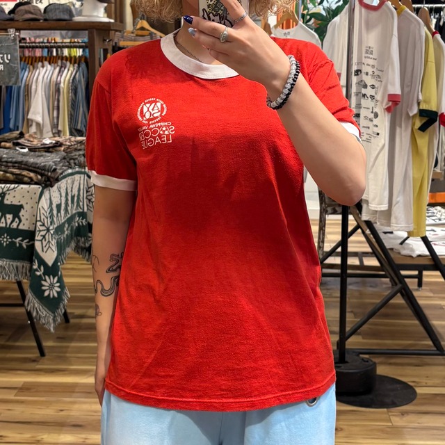 【RUSSELL/ラッセル】リンガーTシャツ "USA製"