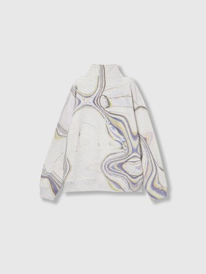 【26AW】THINGS THAT MATTER シングスザットマター / トップス / MICROCOSMOS PRINT HALF-ZIP PULLOVER　0586TM0658P