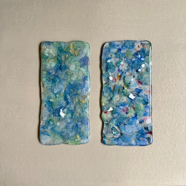 橋村野美知  板皿  L  クリア