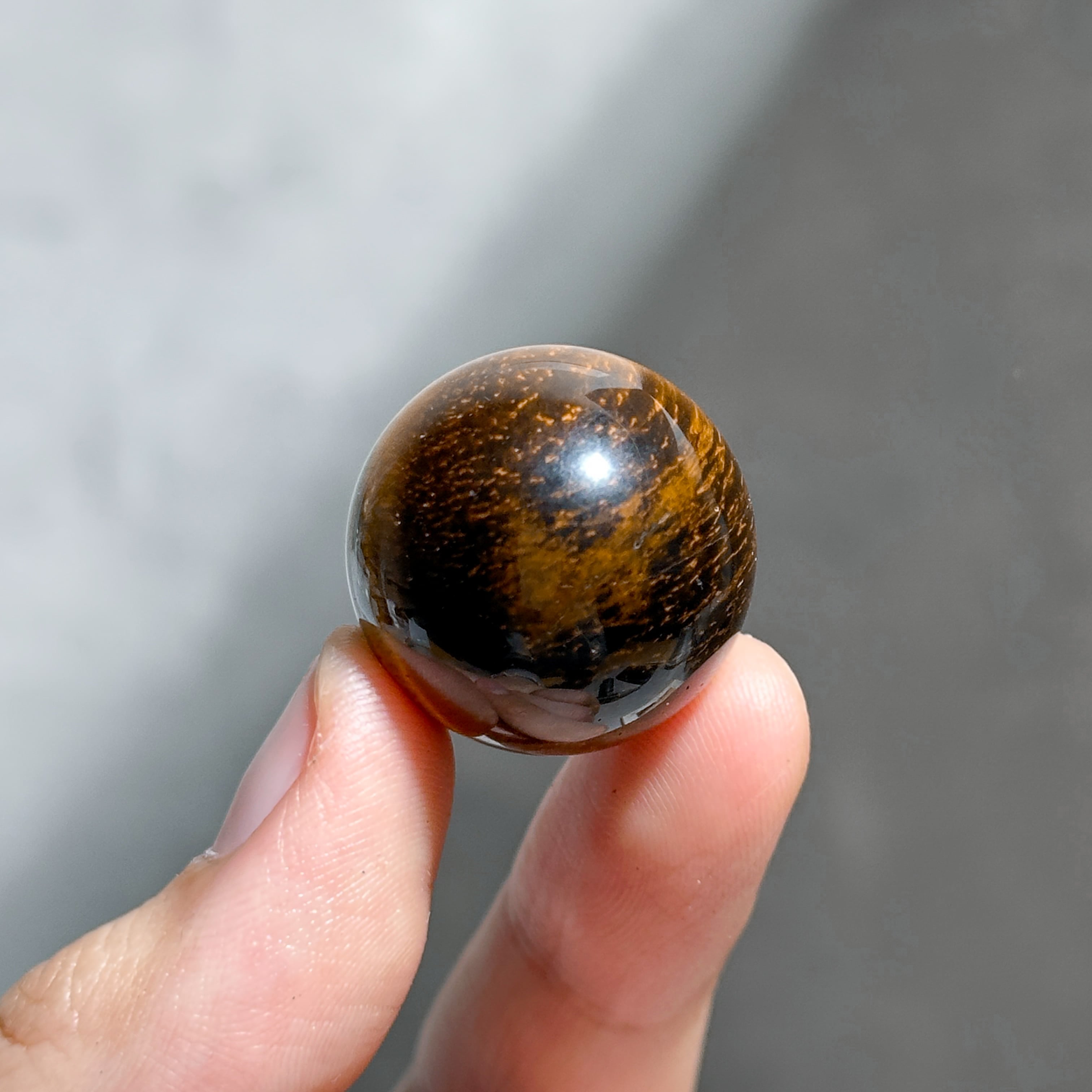 タイガーアイ スフィア(丸玉)33◇ Tiger's eye ◇天然石・鉱物 タイガーアイ スフィア(丸玉)33◇ Tiger's eye ◇天然石・鉱物