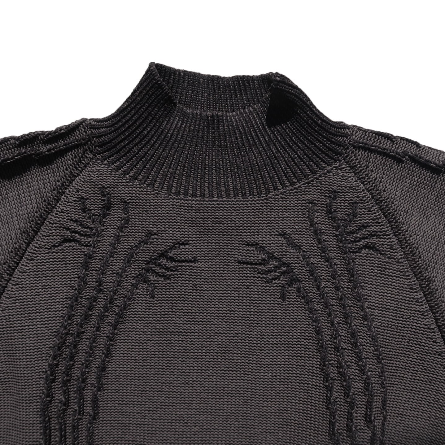 jian ye 24aw cole knit charcoal 