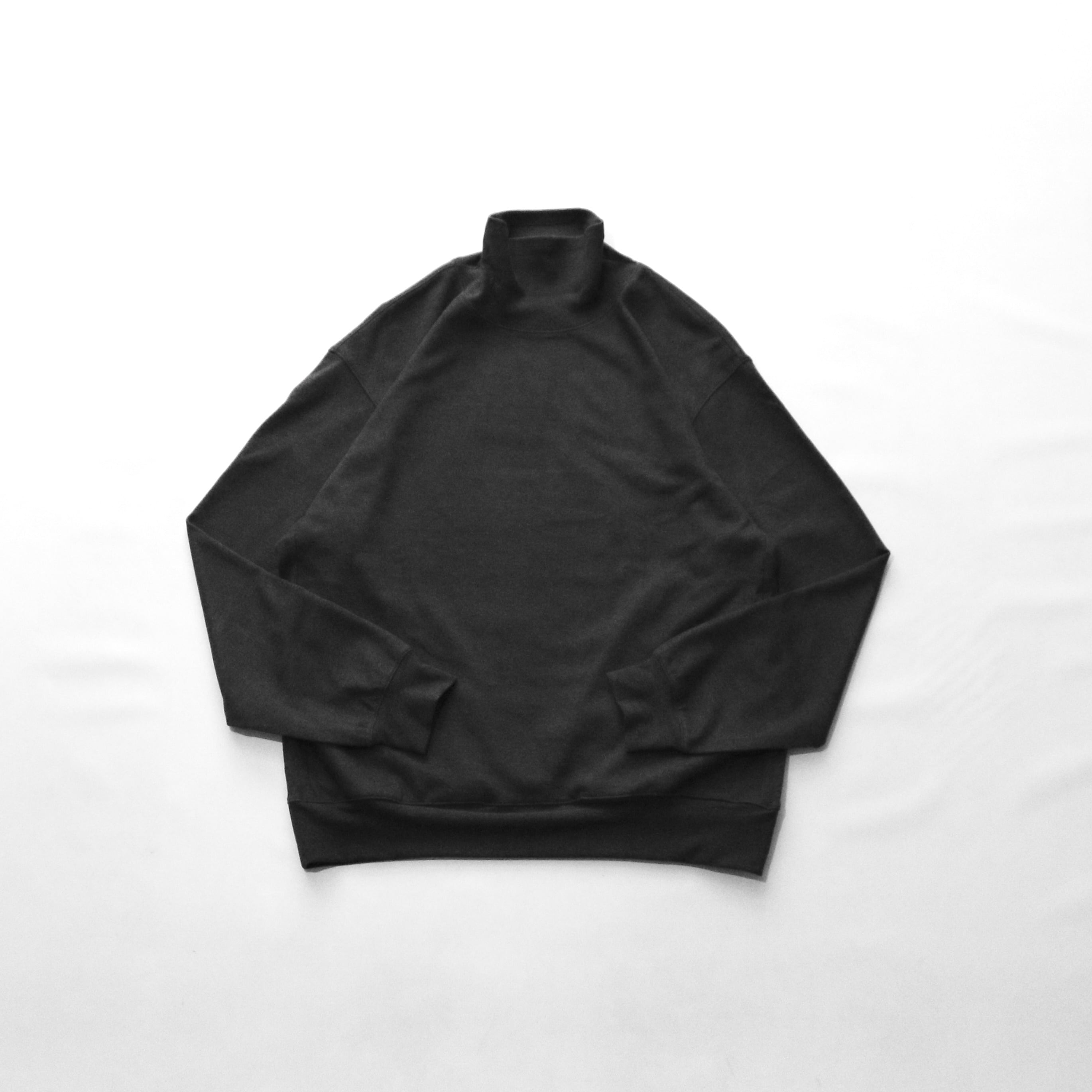 【LAMOND ラモンド】LOUNGE SUEDE HIGH NECK SWEAT ラウンジスエードハイネックスウェット LM-C-211 (2COLORS)