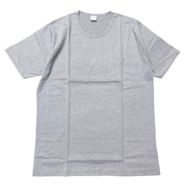 gicipi (ジチピ) CREW NECK POCKET T-Shirt グレー