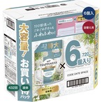 レノアハピネス 夢ふわタッチ 柔軟剤 ホワイトティー 詰め替え720ml x 6個