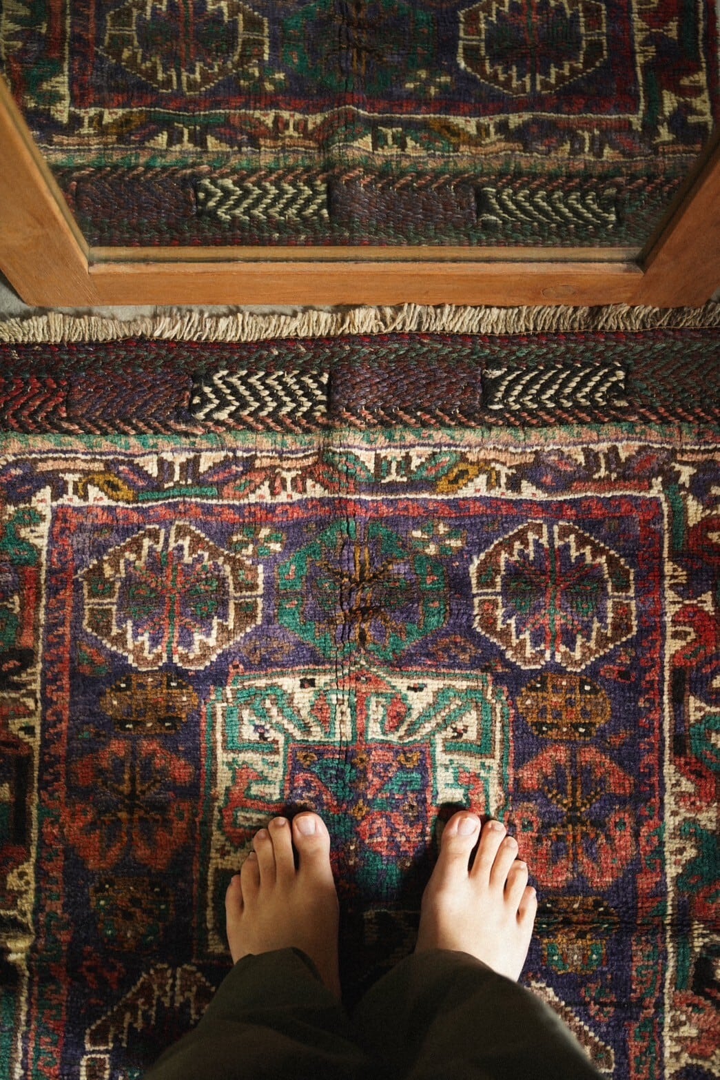 1413-Vintage Iranian Sistan Baluch rug | 手織りのヴィンテージラグ