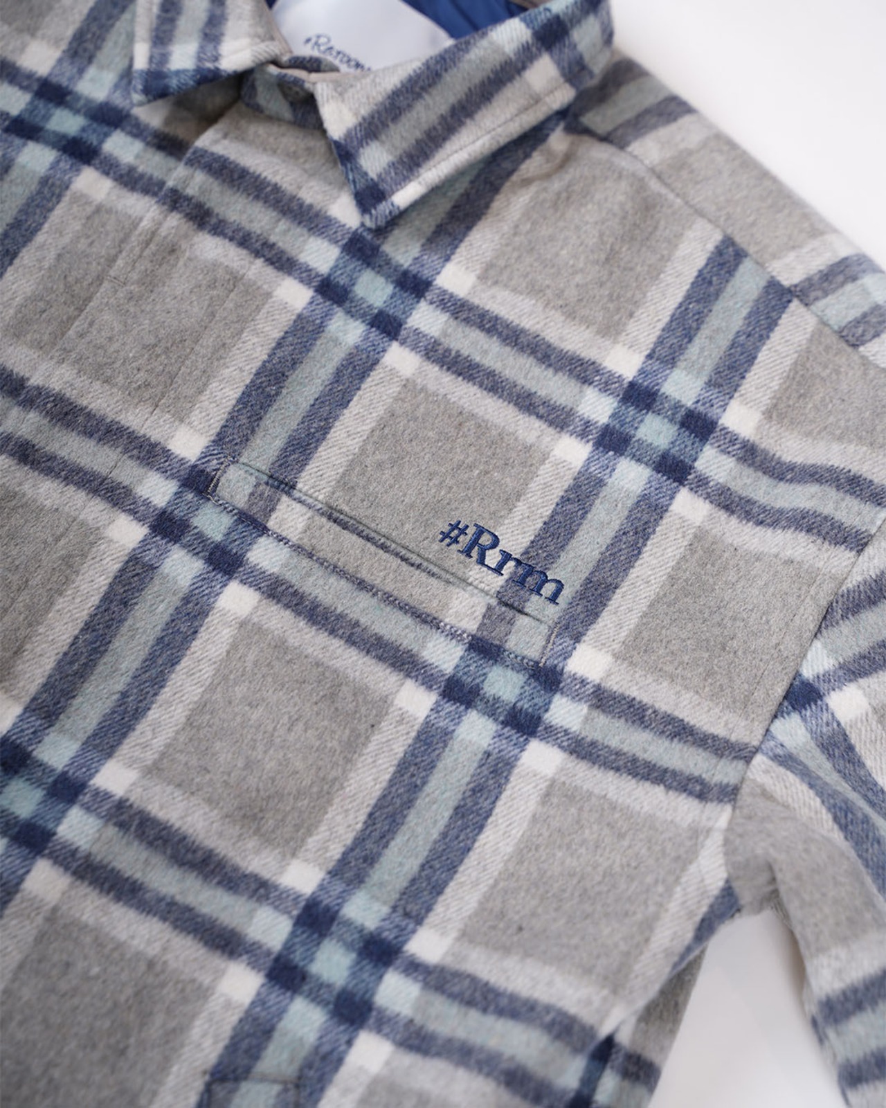 【#Re:room】WOOL CHECK JACKET［REJ153］