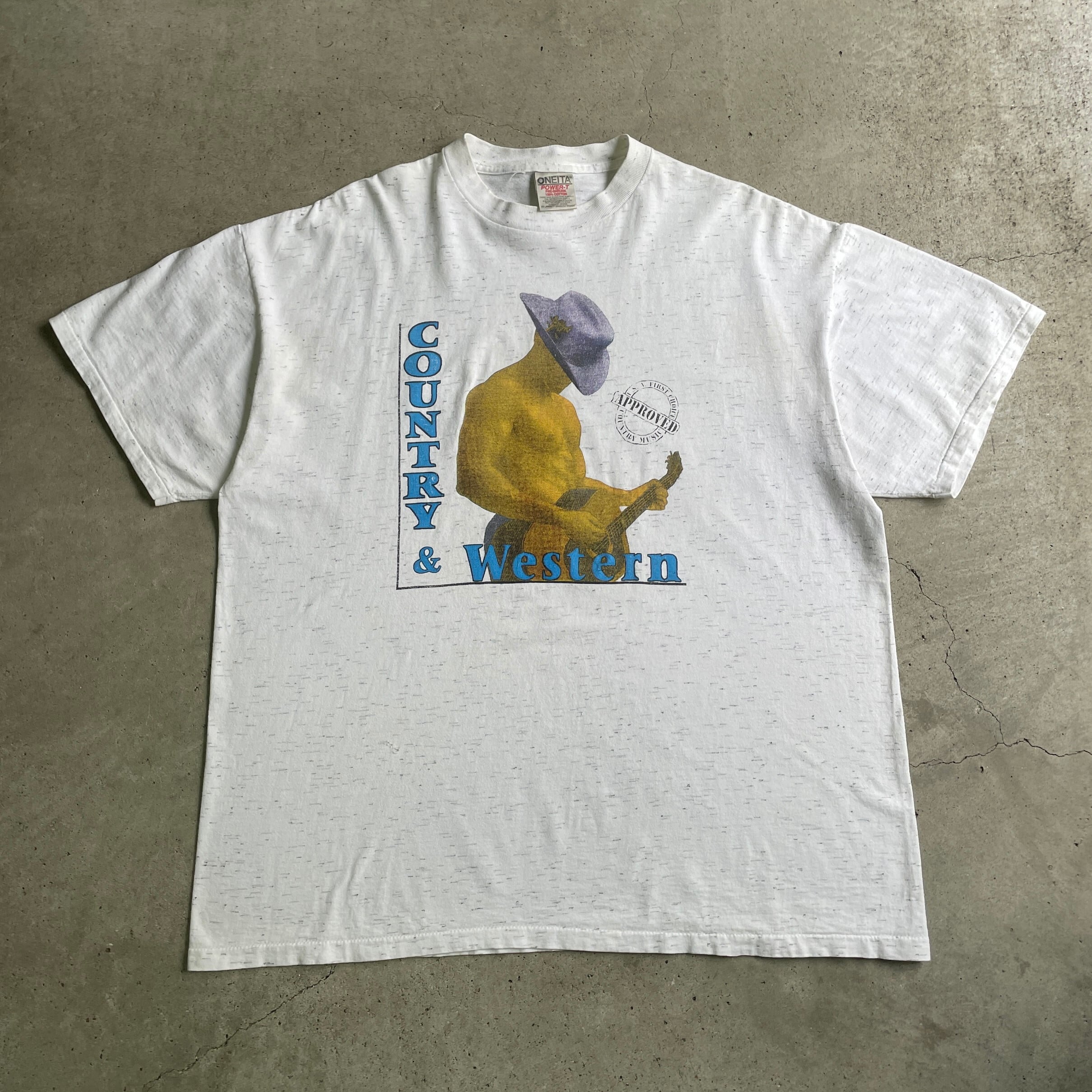 ビッグサイズ 80年代〜90年代 COUNTRY＆Weatern プリント Tシャツ 逸品 