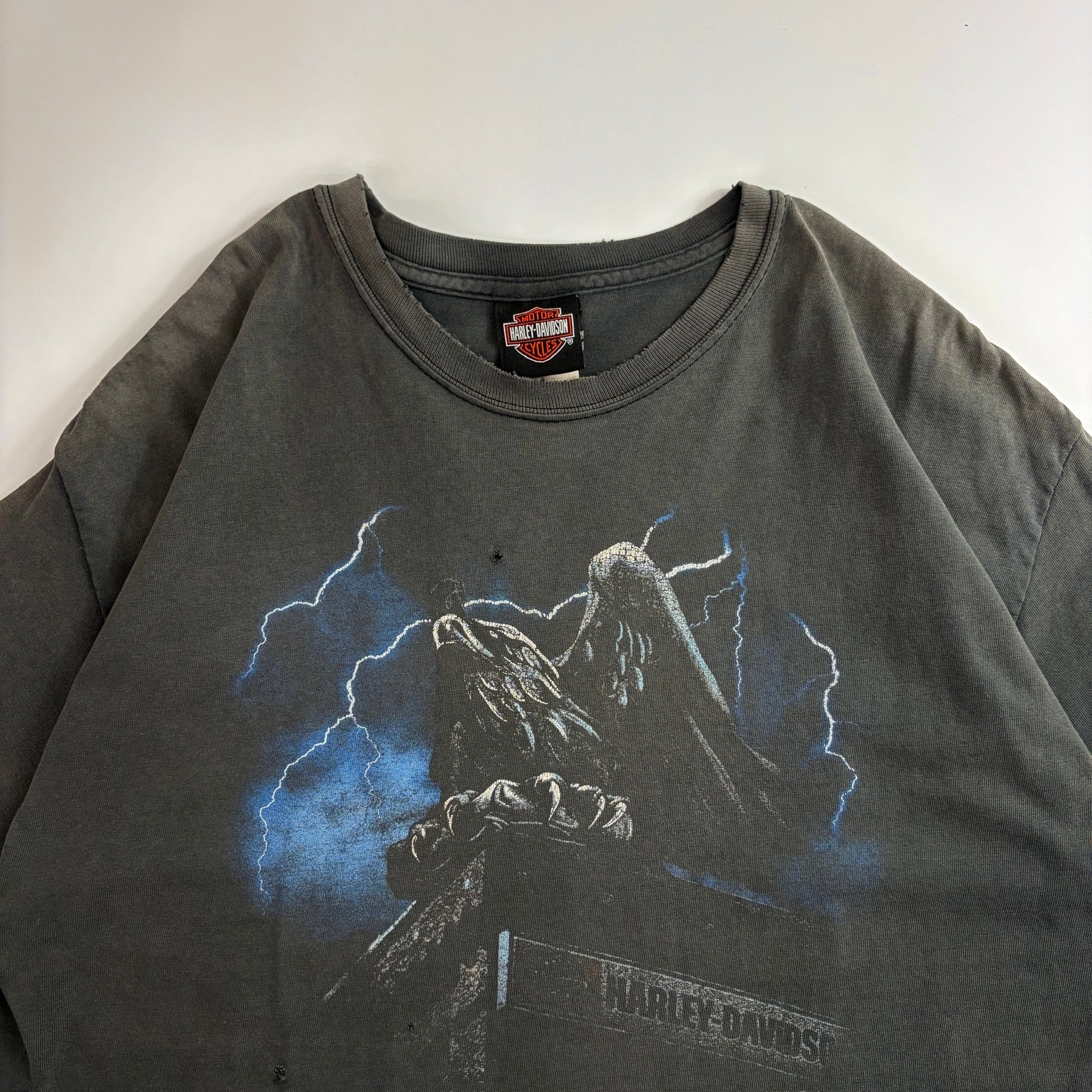 00s Harley-Davidson Wolf Graphic T-Shirt