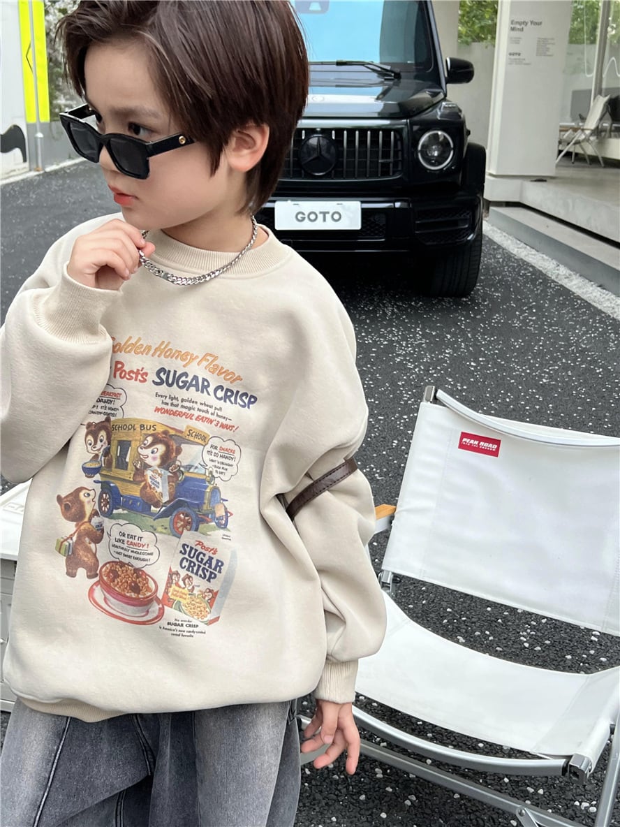 120cm SHUGARCRISP裏起毛トレーナー