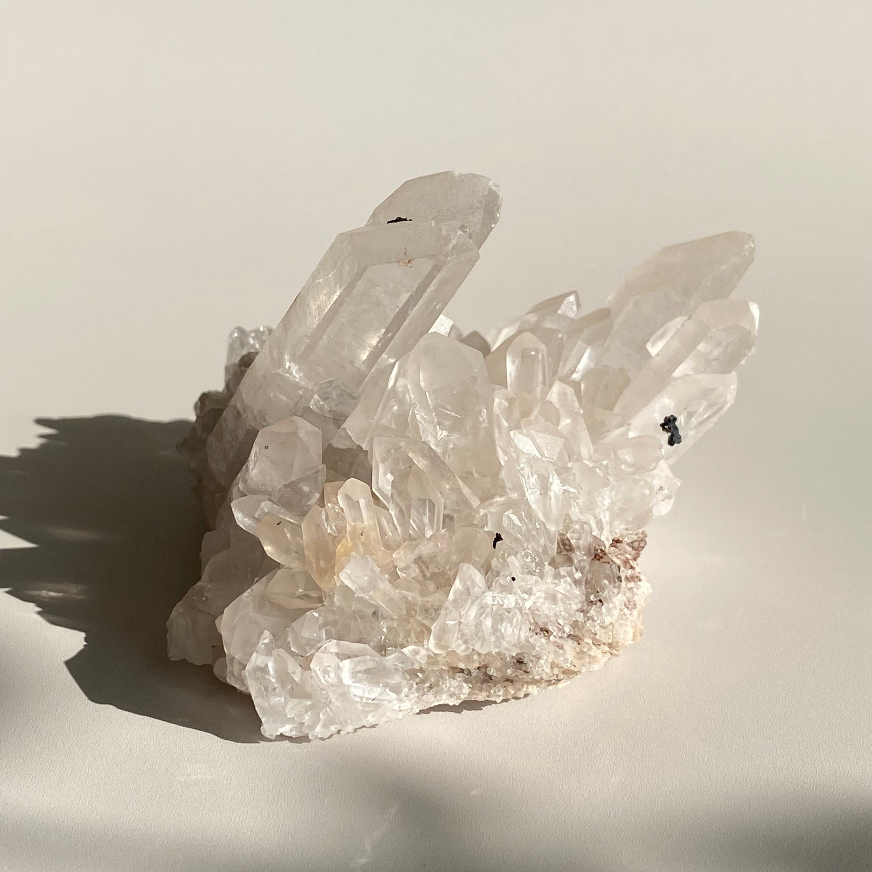 ブラジル産♦︎水晶クラスター clear quartz|天然石 パワーストーン
