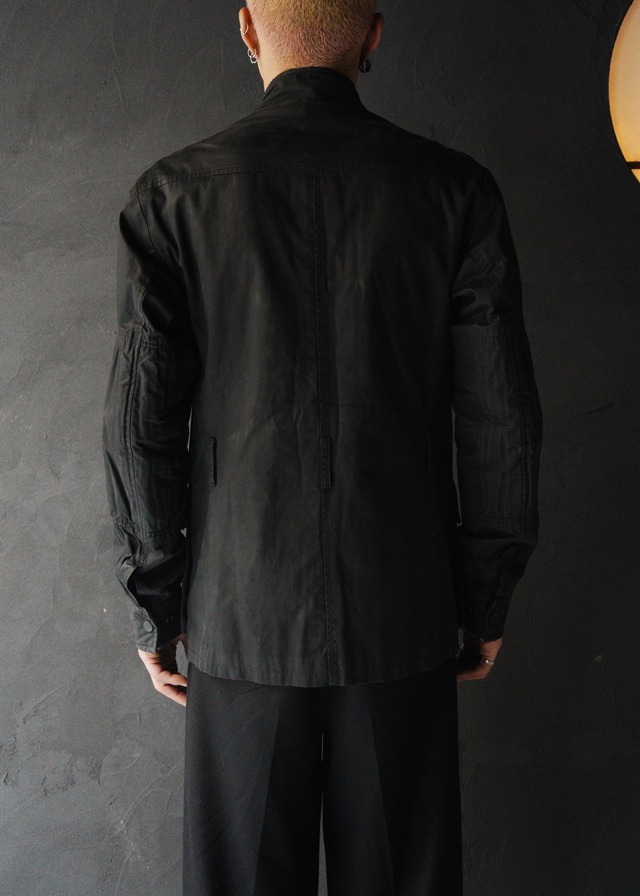 Martin Margiela 08AW oiled safari jacket