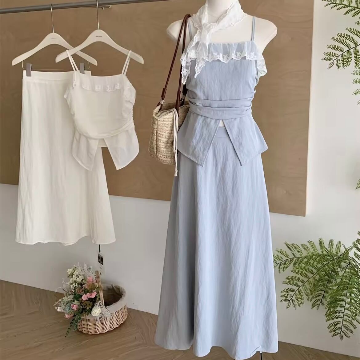 french chic camisole dress