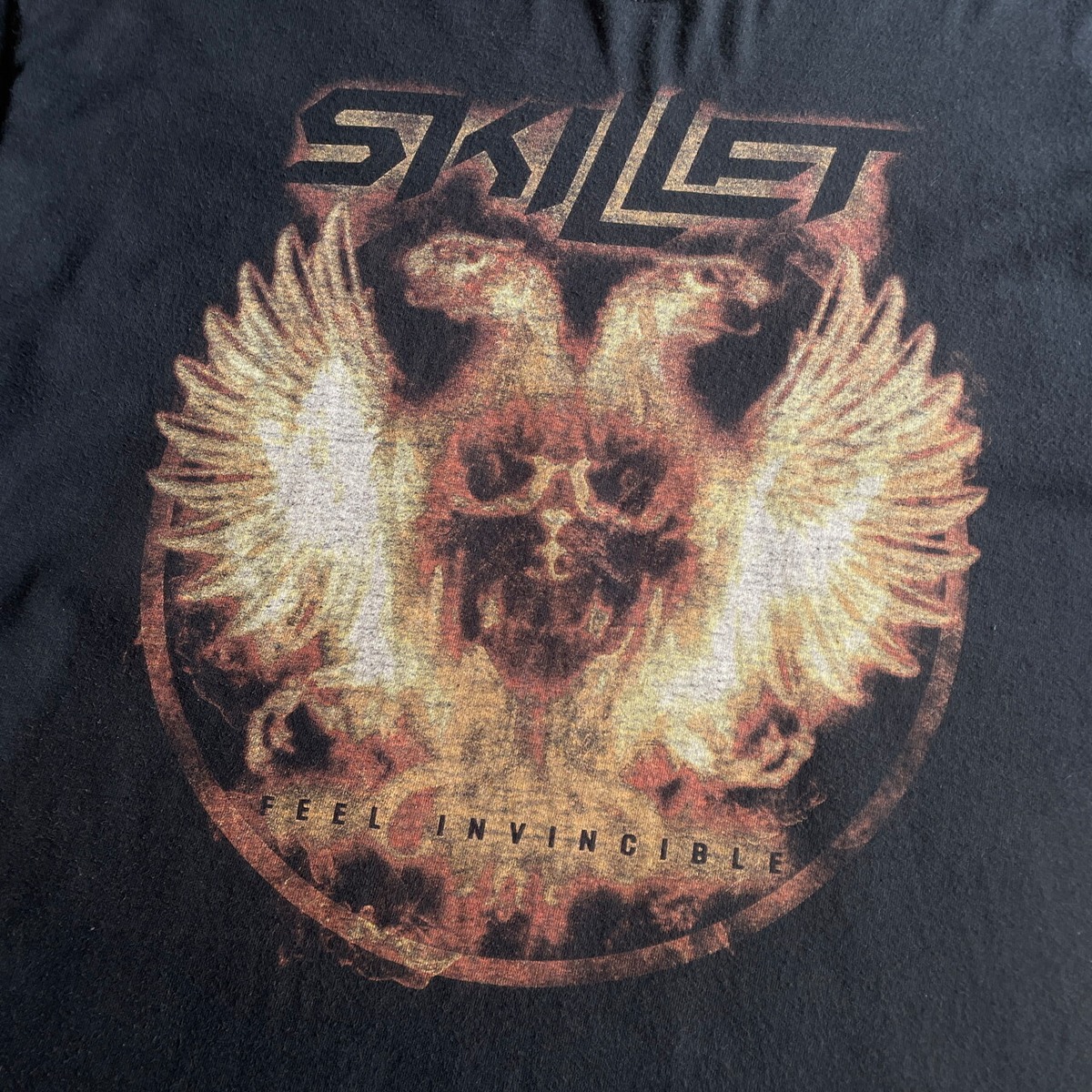 スキレット Skillet デスメタル バンドTシャツ メンズXL相当 古着 バン 