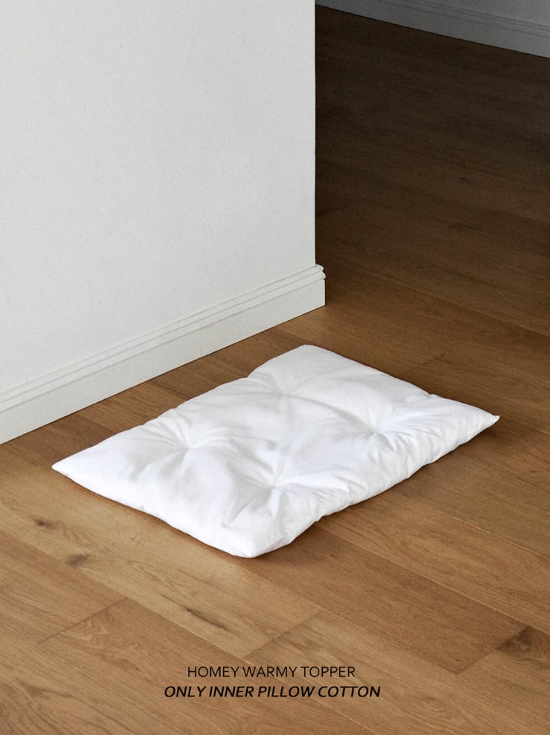 予約【OHDIBS】Homey Warmy Topper only inner pillow cotton