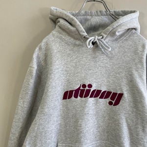 STUSSY embroidery logo hoodie size S 配送C　