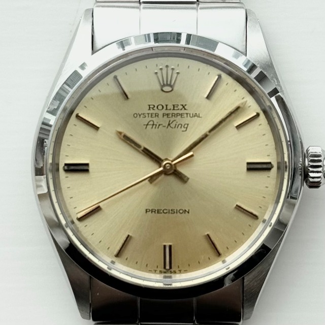 Rolex Oyster Perpetual Air King 5500 (30*****) Champagne Dial
