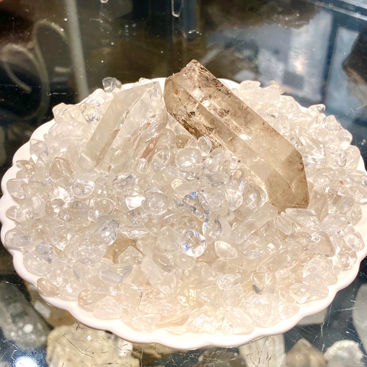 ブラジル産 水晶 さざれ石 | レインボー・シヴァ