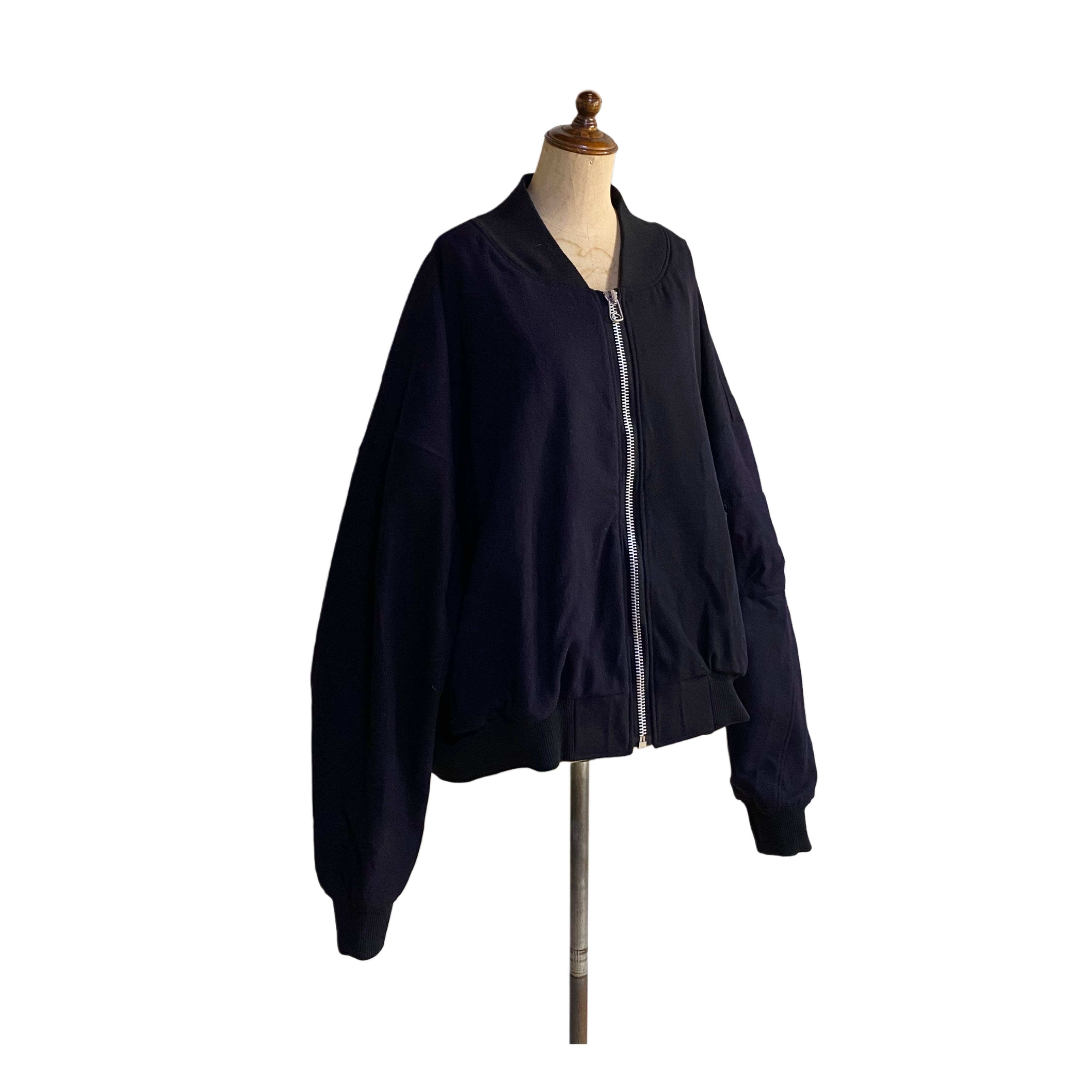 Melton bomber jacket