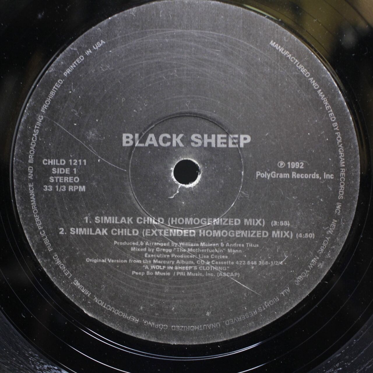 Black Sheep / Similak Child [Child 1211] - 画像1