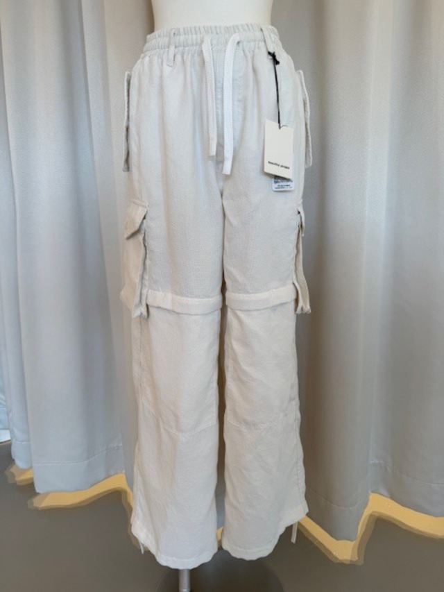 【2026 SS】beautiful people - polyester panama length change pants