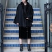 .ROBUROI CASHMERE BREND WOOL FUR PONCHO CAPE COAT/カシミヤ混ウールファーポンチョ(ケープコート)2000000060866