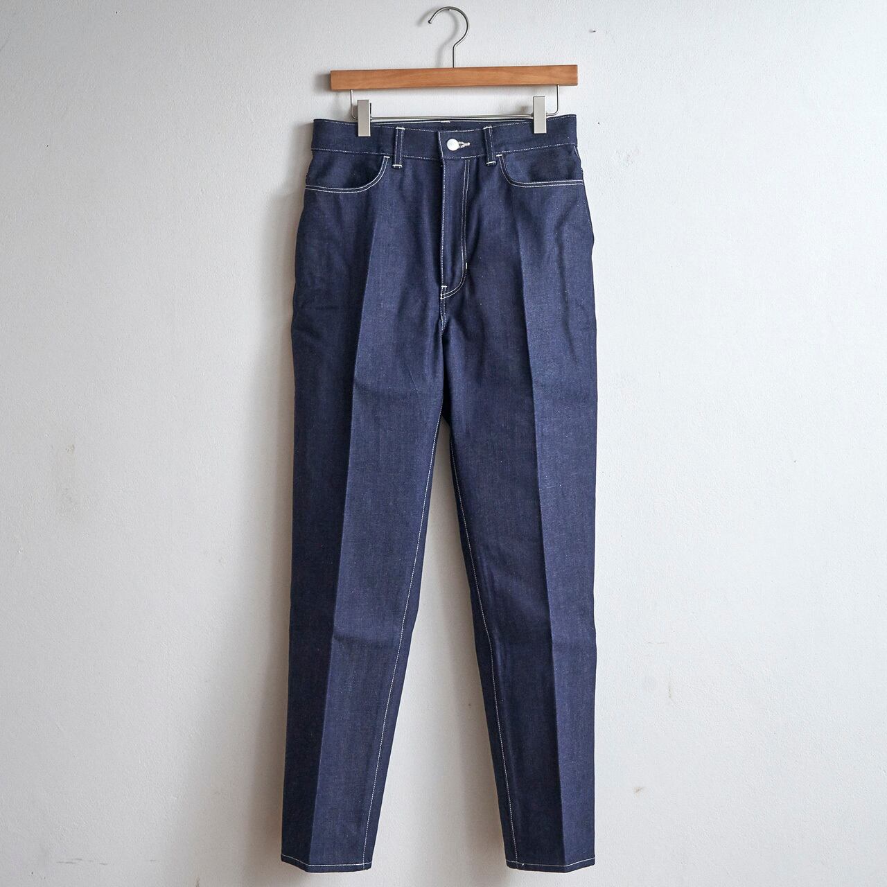 LOEFF  ＜LOEFF（ロエフ）13oz スラックス デニムパンツ NAVY