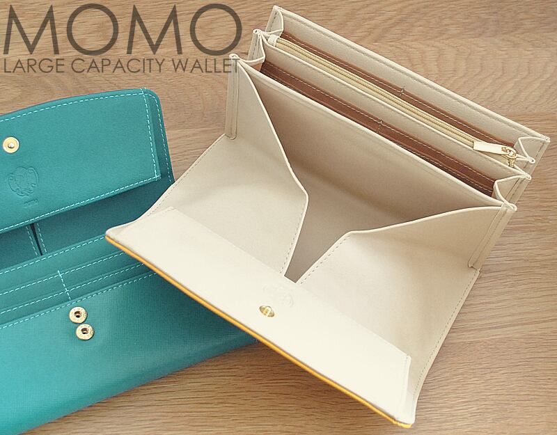 FA】MOMO ウオレットコード付き ガルーシャ 長財布