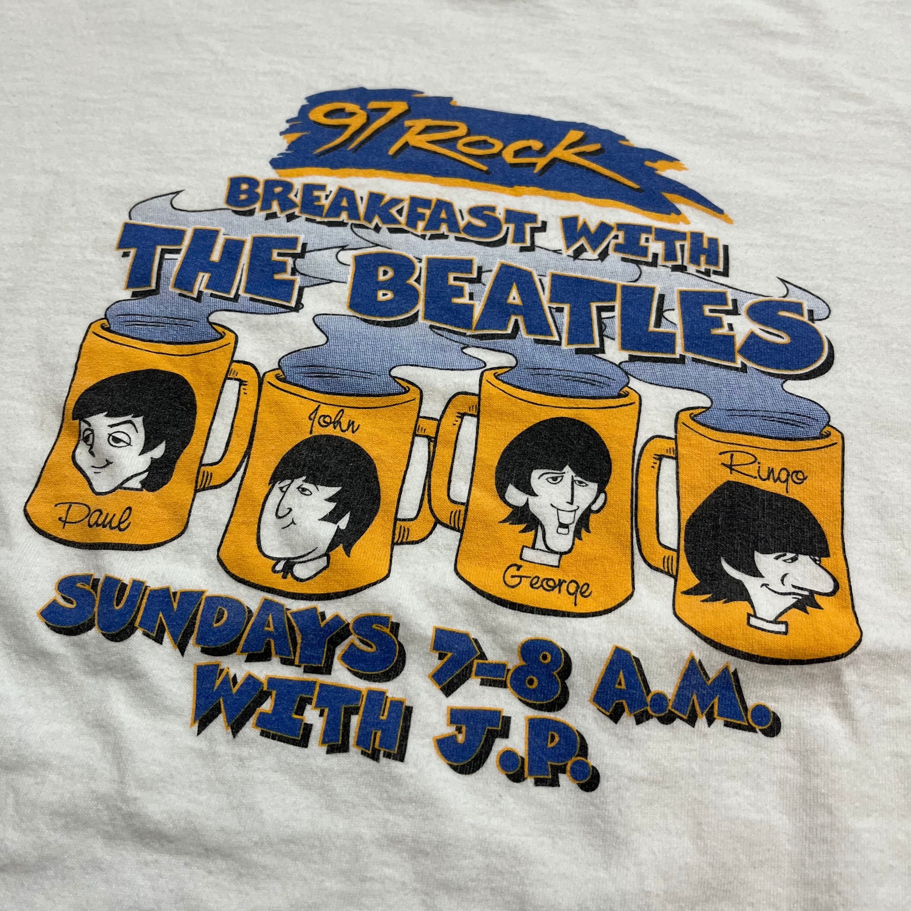 80~90年代 UCL THE BEATLES ビートルズ バンドTシャツ バンT メンズXL ヴィンテージ /evb000819