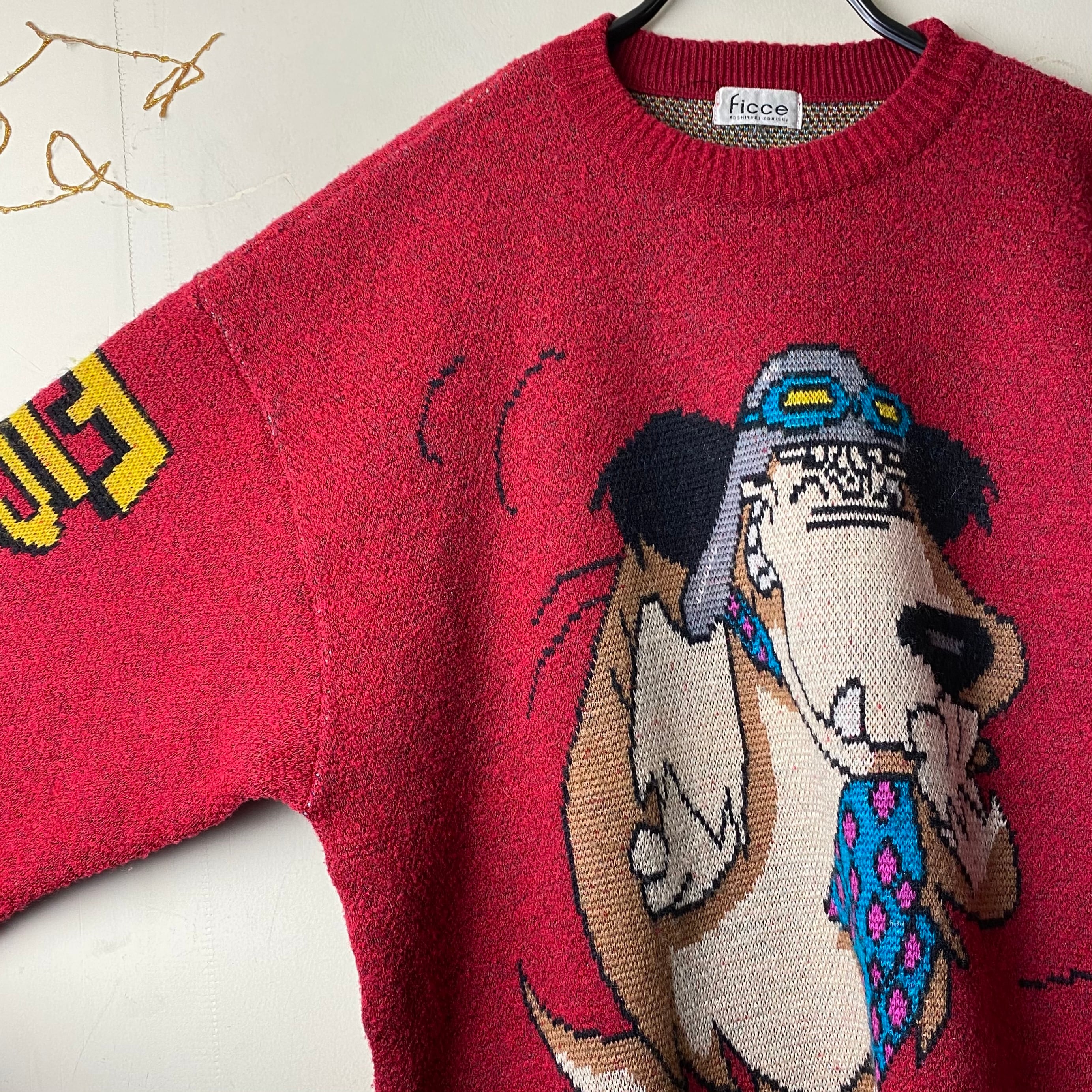 FICCE character sweater | NOIR ONLINE